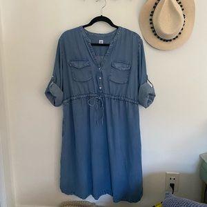 Gap Maternity Chambray Dress